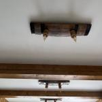 Полилеи от автентични дъбови бъчви с 2 ръчно изработени дървени чашки!