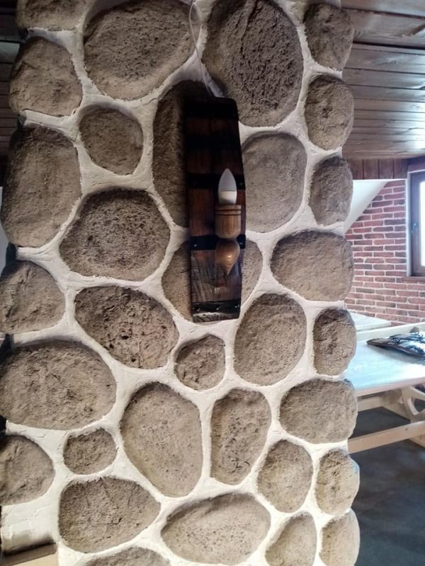 Eтно аплици - стенни лампи от автентични бъчви с дървени чашки - Image 32
