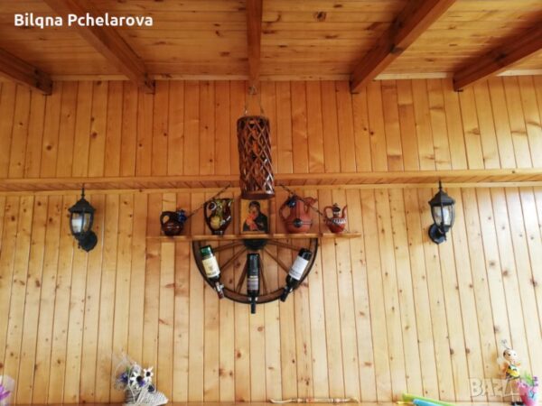 Рафт за вино от автентични колела на каруца! - Image 8