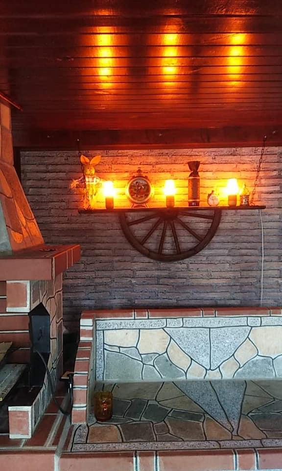 Рафт-лампа от автентични реставрирани колела на каруци! - Image 10