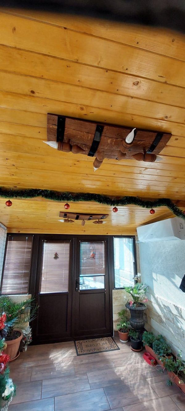 Полилеи то автентични реставрирани бъчви с 4 дървени чашки-конус! - Image 2