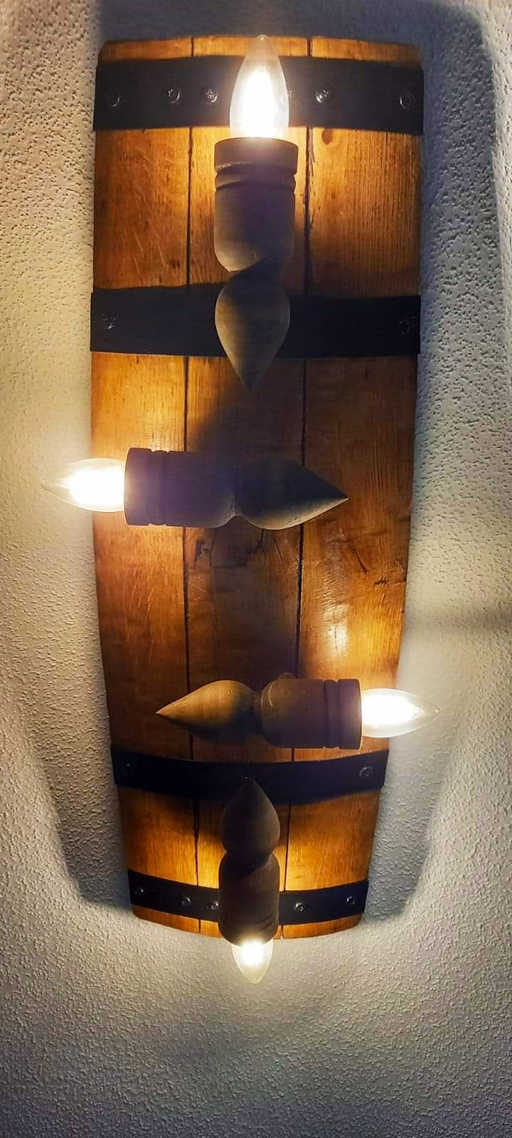 Полилеи то автентични реставрирани бъчви с 4 дървени чашки-конус! - Image 18