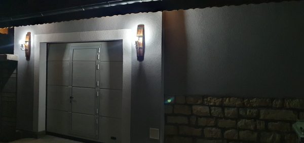 Стенни лампи-аплици от автентични реставрирани бъчви с ковано желязо! - Image 15