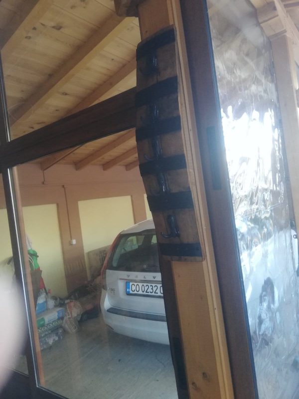 Закачалки от автентични реставрирани бъчви с ръчно ковани куки! - Image 4