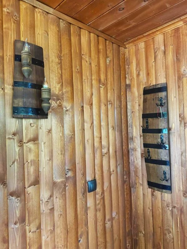 Закачалки от автентични реставрирани бъчви с ръчно ковани куки! - Image 27